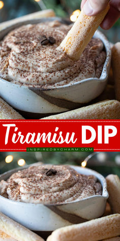 Discover a new way to enjoy the classic flavors of tiramisu with this easy and delicious Tiramisu Dip. This creamy, coffee-kissed dip blends mascarpone, cream cheese, and a touch of cocoa for that perfect balance of sweet and slightly bitter. Serve it with ladyfingers for a fun dessert that’s perfect for gatherings or a cozy night in. Tiramisu Dip, Easy Dessert Dips, Cheesecake Dip Recipe, Easy No Bake Cheesecake, Fun Dessert, Fruit Crumble, Mascarpone Cream, Chocolate Chip Cheesecake, Creamy Coffee