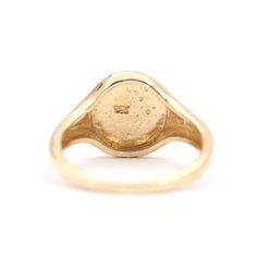 Dig your own gold with TotemKitten's 14k yellow gold custom 'Gold Digger" signet ring. Ring face measures 10mm x 11mm. Ring size 5.Sizing availableLayaway available Classic Yellow Gold Signet Ring With Maker's Mark, Vintage Tarnish-resistant Signet Ring, Gold Signet Ring With Maker's Mark, Gold Round Signet Ring With Maker's Mark, Oval 14k Gold Signet Ring Stamped 14k, Yellow Gold Hallmarked Signet Ring, 14k Gold Timeless Signet Ring Collectible, 14k Gold Timeless Signet Ring For Collectible, Heirloom 14k Stamped Round Band Signet Ring