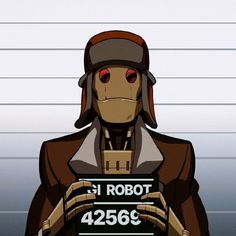 _GI Robot Gi Robot Creature Commandos, Gi Robot, Jet Fighter Pilot, Anime Streetwear, Fighter Pilot, Comfort Characters, Mug Shots, Dc Universe