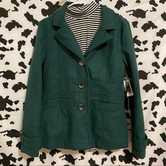 New With Tags! Sacramento Green Women’s Pea Coat >Hooded >Size Xs Beautiful Color! Great For The Cold Weather #Peacoat #Womenspeacoat #Winterouterwear #Coat Casual Green Pea Coat For Fall, Casual Green Long Pea Coat, Casual Green Pea Coat With Button Closure, Green Pea Coat With Button Closure For Fall, Green Pea Coat For Fall With Button Closure, Sacramento Green, Red Peacoat, White Winter Coat, Green Peacoat