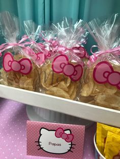 hello kitty party favors in plastic bags