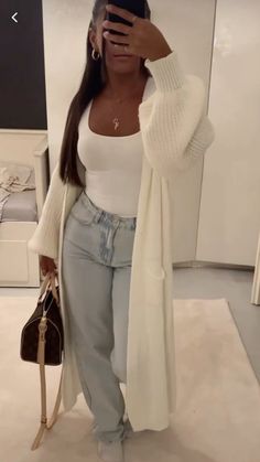 Mode Zara, Cute Modest Outfits, Winter Fashion Outfits Casual, Shein Outfits, Outfit Inspo Casual, Neue Outfits, Elegante Casual, Cardigan Outfits, Modest Fashion Outfits