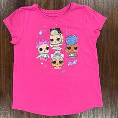 Girls T-Shirt, Bundle, Size 1012 Or 12, Nwot Various Brands And Various Colors Bundle Includes: One Girls L O L Surprise, Doll Shirt, Pink, Size 12 One Long Sleeve Girls, Lol Doll Shirt, Grey, Size 12 One Girls Blue Astronaut Astronomy T-Shirt, Size 1012 One Girls L O L Surprise, Doll Shirt, Black, Size 10 12 Shirts Received For Christmas And Never Worn, Tags Taken Off And Neve Worn. All Shirts Included Playful Pink Tops With Character Print, Playful Pink Cartoon Print Top, Pink Cute Shirt With Character Print, Cute Pink Shirt With Character Print, Pink Cartoon Print Crew Neck Top, Pink Crew Neck Top With Cartoon Print, Pink Short Sleeve Tops With Character Print, Pink Cartoon Print Short Sleeve Tops, Short Sleeve Pink Tops With Character Print