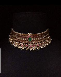 Kerala Choker Necklace, Temple Jewellery Choker, Necklace Designs For Wedding, Gold Haram, Indian Bridal Jewelry, Traditional Necklace, Choker Designs