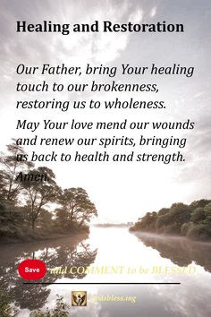 Healing and Restoration Healing Touch