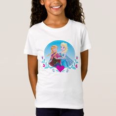 Anna and Elsa | Embracing T-Shirt First Disney Princess, Disney Princess Gifts, Disney Princess Sofia, Cute Mermaid, Princess Sofia, Disney Gifts, Rapunzel, Kid Shoes, Sofia