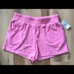 Jenni Intimates Pink Heat Terry Cloth Lounge Shorts Women Size: Small Large Cotton/Polyester Retail $29.50 Girly Girl Outfits, Shorts Women, Lounge Shorts, Terry Cloth, Girly Girl, Woman Colour, Women's Intimates, Girl Outfits, Lounge