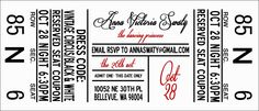 an event ticket for the 30th anniversary celebration