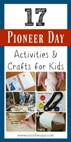 a collage of activities and crafts for kids to do with their father's day