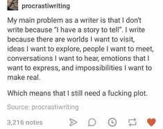 the tweet has been posted to someone about their writing and it looks like they are