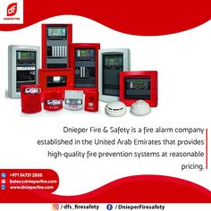 Dnieper Fire & Safety is a fire alarm company established in the United Arab Emirates that provides high-quality fire prevention systems at reasonable pricing. Get in touch with us at 971 54731 2505. Fire Prevention, Alarm System, Arab Emirates, United Arab Emirates, A Fire, High Quality