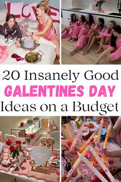 Looking for Galentines Day Ideas that won’t break the bank? We’ve got you covered with 20 Galentines Party Decor ideas that are budget-friendly and fabulous! Whether you’re planning a cozy Galentines Night In or hosting a Valentines Party Decor dream, these ideas are all about keeping it chic, classy, and perfectly pink. From DIY touches to stunning galentines party decor classy vibes, these tips will help you create the ultimate Galentines Party your squad will never forget.  Ready to start planning? Read this article and get inspired! Galentines Party Activities Diy, I Hate Valentines Day Party, Teen Valentine Party Ideas, Pj Galentines Party, Valentine Slumber Party, Cute Valentines Party Ideas, Valentines Work Party Ideas, Galentines Party Decor Neutral, Valentines Craft Night