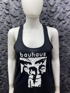 Tank Top Bauhaus Long Tank Top Sleeveless Undead Goth Deathrock Gothic - Etsy Venom Band, Long Tank Top, Long Tank Tops, Long Tank, Top Sleeveless, Pittsburgh Pa, Tank Tops Women, Pittsburgh, Tights