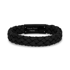 We know that there is many simple black leather bracelets for men out there, but the hard thing is finding a high quality one that lasts. Our leather bracelet is Italian made and has a black matte stainless steel clasp. Perfect for everyday wear. Product DetailsWidth: 12 mmThickness: 5 mmFinish: Matte Modern Leather Braided Bracelet For Everyday, Minimalist Everyday Leather Bracelet With Stainless Steel Clasp, Modern Black Braided Bracelets For Gift, Modern Black Braided Bracelets As Gift, Modern Black Braided Bracelet Gift, Modern Black Braided Bracelet As Gift, Black Leather Casual Wristband, Casual Black Leather Wristband, Adjustable Black Leather Bracelet With Stainless Steel Clasp