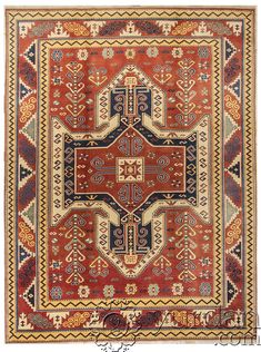 Caucasian Rug - Kazak Carpet - enjoyistanbul.com