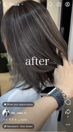 Dark Brown Grey Blending, Light Brown Hair With Grey Highlights, Highlights To Blend Gray Hair Dark Brown, Gray Balayage On Dark Hair, Baby Highlights Dark Hair, Baby Lights On Dark Hair, Grey Blending Highlights Dark Brown, Filipino Hair, Brunette Black Hair