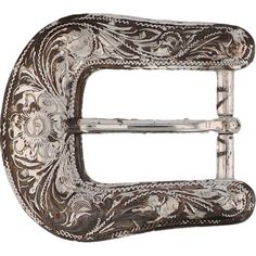 Vintage silver buckle with hand-engraved floral patterns. A collectible for those who love Western and vintage fashion. Product Details: Maker: Roc Material: Silverplated Metal Measurements: 2.17" (W) X 2.08" (H) Fits Belt Width: Up to 1.01" Vintage Belt Buckles, Vintage Belt, Cowboy Cowgirl, Cowboy And Cowgirl, Suspender Belt, Vintage Western, Hand Engraving, Floral Patterns, Belt Buckle