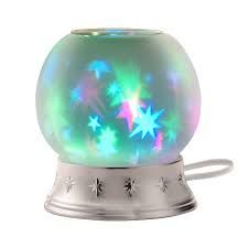 a colorful light up ball with stars on it