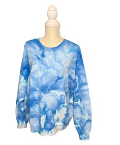 One of a kind, handdyed sweatshirt. Unisex sizing. 90% cotton blend. Crewneck Sweatshirt, Crew Neck Sweatshirt, Cotton Blend, Crew Neck, Sweatshirts