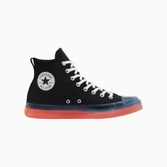 converse-kids-chuck-taylor-all-star-cx-high-grade-school-shoes-167809c-gs Black High-top Lace-up Sneakers With Translucent Outsole, Black Lace-up High-top Sneakers With Translucent Outsole, Black Non-slip High-top Sneakers For Streetwear, Black High-top Sneakers With Translucent Outsole, Functional Black High-top Sneakers With Vulcanized Sole, Functional Black Sneakers With Rubber Toe Cap, Fade-resistant Black High-top Sneakers, Black High-top Sneakers With Rubber Toe Cap For Sports, Modern Black Slip-resistant Sneakers