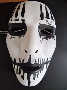 Joey jordison masks ideally I would like to sell both masks together (the price listed is for both masks, if you're only interested in 1 mask feel free to message) Artistic White Masks And Prosthetics For Halloween, White Full Face Mask For Masquerade, Artistic Full Face White Masks, Artistic White Full Face Masks, Artistic White Masquerade Mask, Artistic Full Face Black Mask, Joey Jordison, Costume Masks, Costume Mask