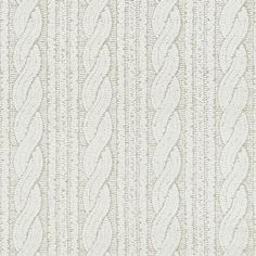 an upholstered wallpaper with white and beige lines on the outside, as well as