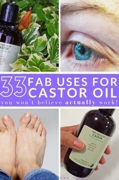 Uses For Castor Oil, Caster Oil, Essential Oils Health