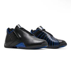 Adidas T-Mac Basketball Shoes Black Blue Gy0258 Men’s Size 8.5 Fits Women’s Size 9.5 Men’s Size 10.5 New Without Box Dynamic Leather Basketball Shoes With Rubber Sole, Black Basketball Shoes With Rubber Heel Cap, Adidas Yung 1, Adidas Yung, Yung 96, Adidas Shoes Mens, Adidas Eqt, Adidas Zx, Fits Women