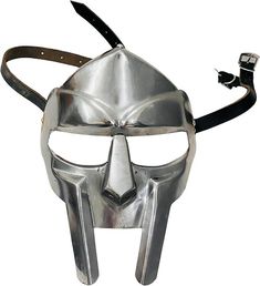 Tribute to Legend Singer MF Doom 1. It's limited Eddition Mf doom mask. 2. Perfect Mirror Chrome Finish. 3.it's also Anti Rust Mask. 4. You can choose material according to your desier. 5. It has 2 spikes in sides as same as On Legend MF Doom Mask. 6. It Also Have Adjustable Leather Straps so you can Comfortably Wear it. 7. It Has a artifical Gem stone on Forhead. 8. Overall Length : 9.75 ( Approx ) 9. Width : 8.25 ( Approx ) 10. If we talk about size so it comes in free size which is suitable f Gladiator Cosplay, Maximus Gladiator, Gladiator Mask, Doom Movie, Doom Mask, Mf Doom Mask, Medieval Theme, Gladiator Helmet, Dr Doom