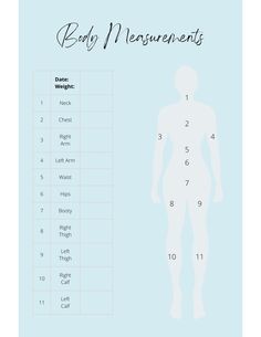 Body Measurement Tracker! Start your weight loss journey today!  Comes with the 3 sheets shown for an easier way to track your progress! Easy PDF download so you can print at home or take it to a local print shop!  If you have any questions, do not hesitate to ask! Measurement Tracker, Body Measurement Tracker, Body Measurement Chart, Measurements Chart, Body Measurement, Community Business, Pinterest For Business, Measurement Chart, Beauty Store