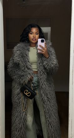 Mink Coat Outfit, Comfy Outfit, Classy Casual Outfits, Mode Inspo, Looks Chic