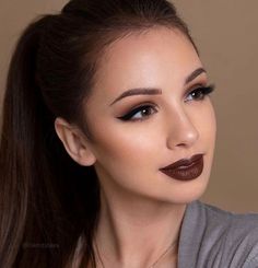 Corrective Makeup, Homecoming Makeup Ideas, Velour Lashes, Korean Makeup Tutorials, Holiday Makeup Looks, Chic Makeup, Fall Makeup Looks, Smoky Eyes