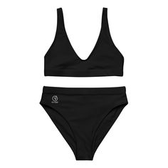 This Humble Sportswear™ All Black Sport Bikini provides a snug and form-flattering fit, with full coverage high-waisted bottoms and two layers of material for added comfort. Easily adjustable thanks to the removable pads, it's sure to become your favorite beach or pool day look. Double-layered and non-reversible Removable padding Tear-away care label Zig-zag stitching Fabric composition in the EU: 88% recycled polyester, 12% elastane Fabric weight in the EU (may vary by 5%): 6.78 oz/yd² (230 g/m Black Padded Sports Swimwear, Padded Swimwear For Workout, Padded Fitted Swimwear For Workout, Sporty Swimwear With Built-in Padding For Beach, Contoured Padded Swimwear For The Beach, Padded Contoured Swimwear For Beach, Contoured Padded Swimwear For Poolside, Padded Stretch Swimwear For Sports, Black Padded Beachwear Swimwear