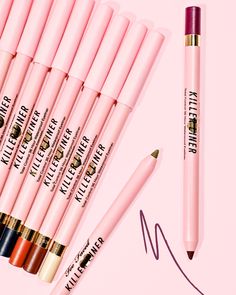 🔥 Experience total control with this precision waterproof gel eyeliner that glides on for ultra-smooth, razor-sharp killer lines that last for 36 hours! 🤩 Our NEW Killer Liner is available in 11 shades! #toofaced Gel Eyeliner Pencil, Best Eyeliner, Eyeliner Pencil, Waterproof Eyeliner, Gel Eyeliner, Pencil Eyeliner, Glam Makeup, Too Faced, Nyx