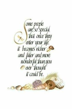 a quote with seashells and shells on it