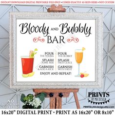 Bubbly Bar Ideas, Bachelorette Party Mimosa Bar, Morning Of Wedding Mimosa Bar, Mimosa Bar Menu Sign, Mimosa Bar Sign Bridal, Mimosa Bar Ideas, Diy Mimosa Bar, Momosa Mimosa Bar Sign, Bubbly Bar Sign