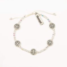 PRICES MAY VARY. Title: My Saint My Hero 'Gratitude' Crystal Beaded Blessing Bracelet (Silver-Plated). Product Type: Departments > Women > Jewelry > Bracelets > Stretch Blessing Bracelet, Live Your Life, Crystal Bracelet, Gift Accessories, Black Crystals, Adjustable Bracelet, My Hero, Crystal Bracelets, Silver Bracelets