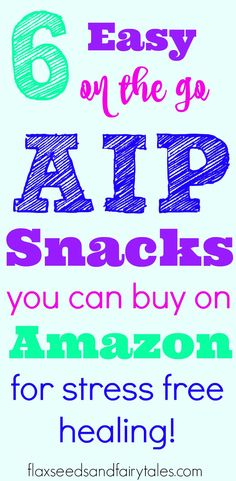 Aip Recipes Autoimmune Protocol, Store Bought Snack