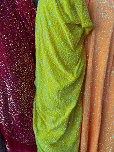 "New stretch velvet with luxury sequins all over 5mm shining sequins 2-way stretch 58/60\" Sold by the YD. Ships worldwide from Los Angeles California USA. Content: 85% poliéster; 15% spandex" Party Stretch Sequin Fabric With Glitter Print, Stretch Sequin Fabric With Glitter For Parties, Glamorous Stretch Sequin Fabric With Glitter, Stretch Glamorous Sequin Fabric, Stretch Sequin Fabric With Shimmer For Evening, Stretch Sequin Fabric For Party, Stretch Velvet, 2 Way, California Usa