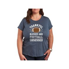 You'll want to watch football in this women's Football Obsessed graphic tee. You'll want to watch football in this women's Football Obsessed graphic tee. FEATURES Short sleeves CrewneckFABRIC & CARE Solids: cotton; Heather: cotton, polyester Machine wash Imported Size: 1X. Color: Med Blue. Gender: female. Age Group: kids. Watch Football, Heather Green, Womens Football, Fabric Care, Gender Female, Green And Grey, Heather Grey, Dark Grey, Graphic Tee