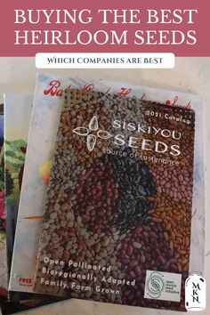 three books with the title buying the best heir com seeds which companies are best?