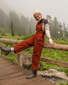 Organic Corduroy Overall | United By Blue Fall Camping Outfits, Corduroy Dungarees, Corduroy Overall, Chunky Sweaters, United By Blue, Overalls Outfit, Corduroy Overalls, Fair Isle Sweater, Mode Inspo