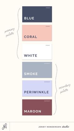 This modern color palette is feminine and masculine at the same time. The chic color combinations make this branding template the perfect design choice for a coaching business, online business, or any personal brand.  Use this logo design and color palette template for your business. Color Palette For Planner, Modern Cozy Color Palette, Color Combinations For Design, Hex Code Color Palette Aesthetic, Color Palette Powerpoint, Periwinkle Complimentary Colors, Professional Color Palette Business, Timeless Color Palette Branding, Colors That Compliment Navy Blue