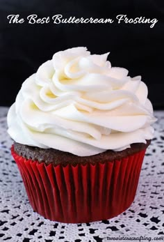 the best buttercream frosting for cupcakes