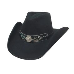 Run A Muck Collection Decorative Hat Band Pinchfront Crown 3 3/4" Brim Wool Felt When you're doing the same old thing you did last week, at least your cowgirl hat will provide some pizzazz. The Hangin Out from Bullhide by Montecarlo features a wispy rhinestone design on its hat band, which is a thick leather strap in front tied around with leather laces. Shapeable for a customizable look, the Hangin Out is ready for your backyard get together or evening out. Felt Cowgirl Hat, Cowgirl Hat, Cowgirl Hats, Rhinestone Designs, Hat Band, Leather And Lace, Wool Felt, Leather Straps, Old Things