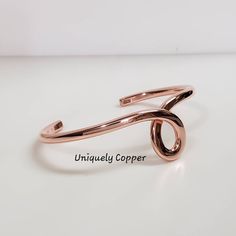 This simple, yet elegant copper cuff bracelet is another favorite of mine! I often pair this tear drop bracelet, for a layered and stacked look, with my three piece copper bracelets set found here: https://www.etsy.com/listing/499787894/copper-bracelets-copper-bangle-twisted It has a 1 1/4 inch opening and is slightly adjustable. When choosing your size, remember to deduct 1 1/4 inches from the length that you select. So, if your wrist circumference is 7 inches you would select a 6 or 6 1/2 leng Elegant Silver-colored Copper Bracelets, Elegant Rose Gold Copper Bangle, Elegant Silver-colored Copper Cuff Bracelet, Elegant Copper Bracelet As A Gift, Elegant Copper Bracelets As Gift, Elegant Copper Bracelets For Gift, Elegant Copper Bracelet For Gift, Elegant Gold Copper Cuff Bracelet, Sewing Tape Measure