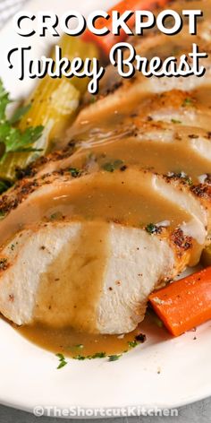 Best Crockpot Turkey Breast Recipe, Crock Pot Turkey Breast, Crock Pot Turkey, Turkey Crockpot Recipes, Cooking Turkey Breast