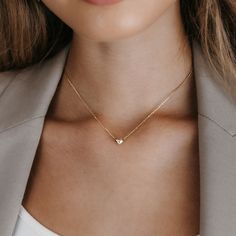 This timeless 14K high-polished gold puffed heart necklace is romantic and versatile. Layer it or wear it solo for a more delicate look. It's perfect for your everyday staple. Pair it with anything from our Simply Gold Collection for a look of total luxury. 14K Yellow Gold Length: 18 Inches Elegant Everyday Heart-shaped Charm Necklaces, Everyday Yellow Gold Heart Cut Charm Necklace, Elegant Everyday Heart Charm Necklaces, Elegant Everyday Charm Necklace With Heart Pendant, Elegant Heart Pendant Charm Necklace For Everyday, Delicate Yellow Gold Heart Necklace, Everyday Fine Jewelry Heart Pendant Necklace, Classic 14k Gold Heart-cut Necklace, Everyday Yellow Gold Heart Necklace With Heart Detail