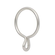 a metal ring with a loop on the end