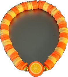 Trendy Adjustable Orange Jewelry, Trendy Orange Jewelry With Colorful Beads, Trendy Orange Jewelry With Letter Beads, Adjustable Orange Bracelets With Colorful Beads, Handmade Orange Stretch Bracelet, Orange Letter Beads Bracelet Jewelry, Orange Adjustable Beaded Bracelet, Trendy Adjustable Orange Bracelets, Trendy Orange Round Bead Bracelets